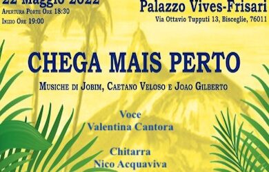 CHEGA MAIS PERTO musiche di Jobim, Caetano Veloso e Joao Gilberto